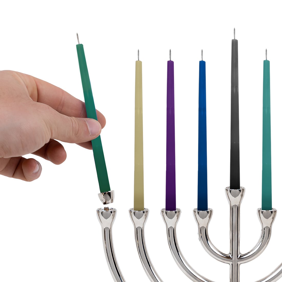 Magnorah with Candles – ArborBrook Judaica